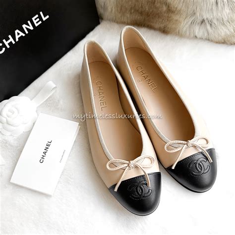 Shop CHANEL BALLET FLATS 